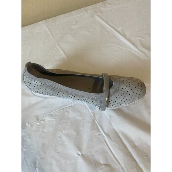 Cole Haan Women's Paloma Gilmore Gray Mary Jane Ballet Flat Shoe Sz. 7.5 - Picture 11 of 16